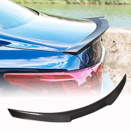 Infiniti Q50 Q50S Sedan 2014-2023 Rear Trunk Spoiler Carbon Fiber-Ahacarbon