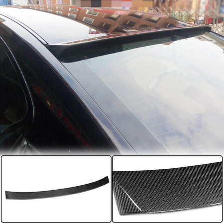 Infiniti Q50 Q50S 2014-2022 Rear Roof Spoiler Carbon Fiber-Ahacarbon