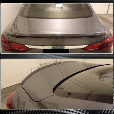 Infiniti Q50 Q50S 2014-2022 Rear Trunk Spoiler Carbon Fiber-Ahacarbon