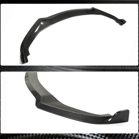 Infiniti Q60 Coupe 2-Door 2017-2022 Front Bumper Lip Carbon Fiber-Ahacarbon