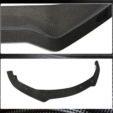 Infiniti Q60 Coupe 2-Door 2017-2022 Front Bumper Lip Carbon Fiber-Ahacarbon