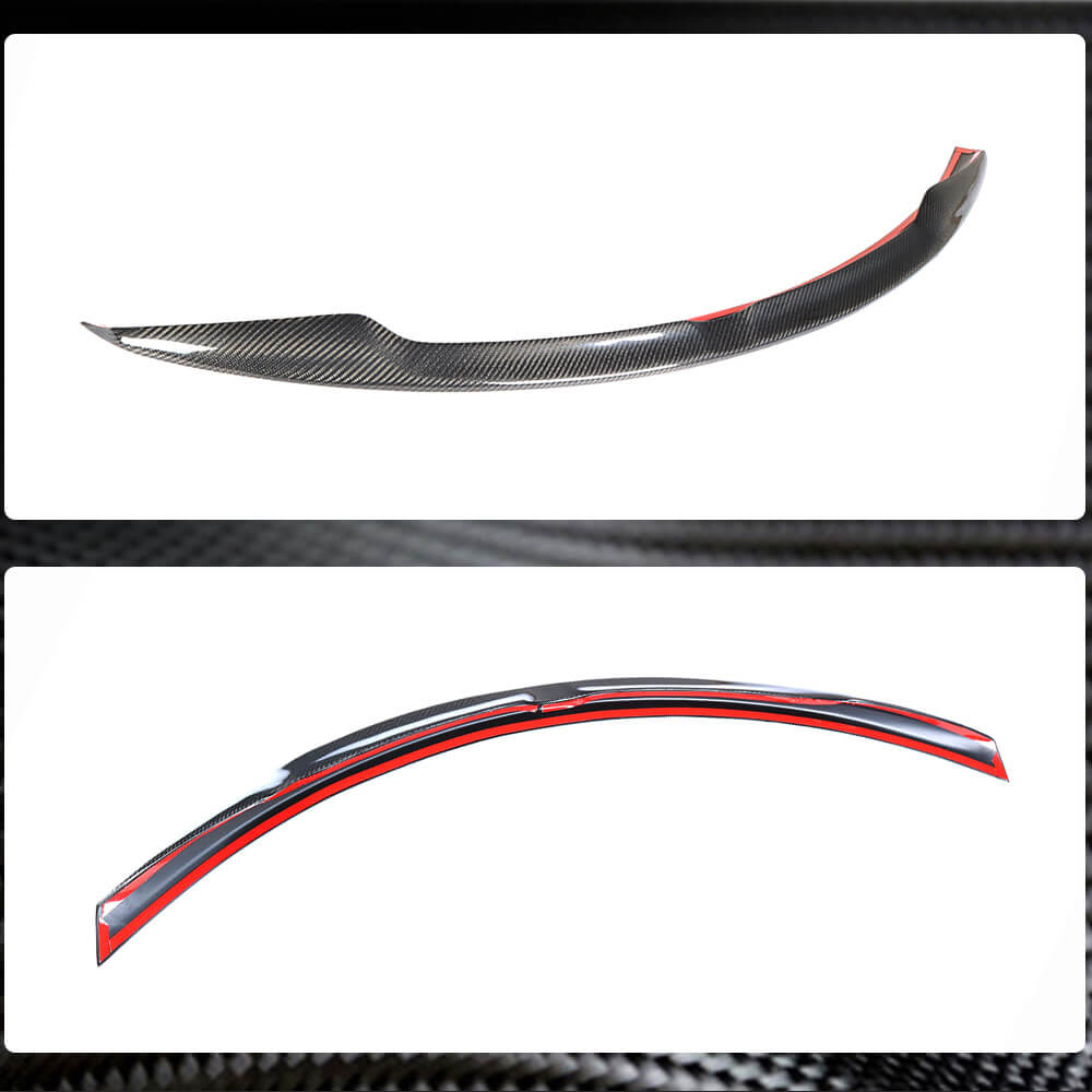 Infiniti Q60 Q60S 2017-2022 Rear Trunk Spoiler Carbon Fiber-Ahacarbon