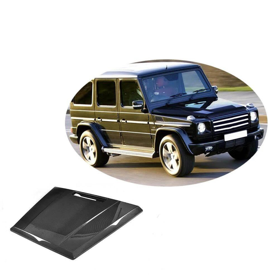 Mercedes Benz W463 Wagon 2004-2018 Engine Bonnet Hood Cover Carbon Fiber-Ahacarbon
