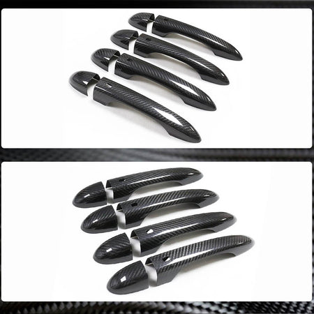 Maserati Levante 2016-2020 Door Handle Covers Dry Carbon Fiber-Ahacarbon
