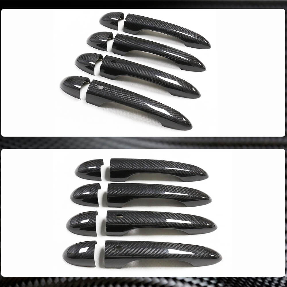 Maserati Levante 2016-2020 Door Handle Covers Dry Carbon Fiber-Ahacarbon