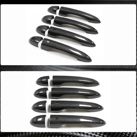 Maserati Levante 2016-2020 Door Handle Covers Dry Carbon Fiber-Ahacarbon