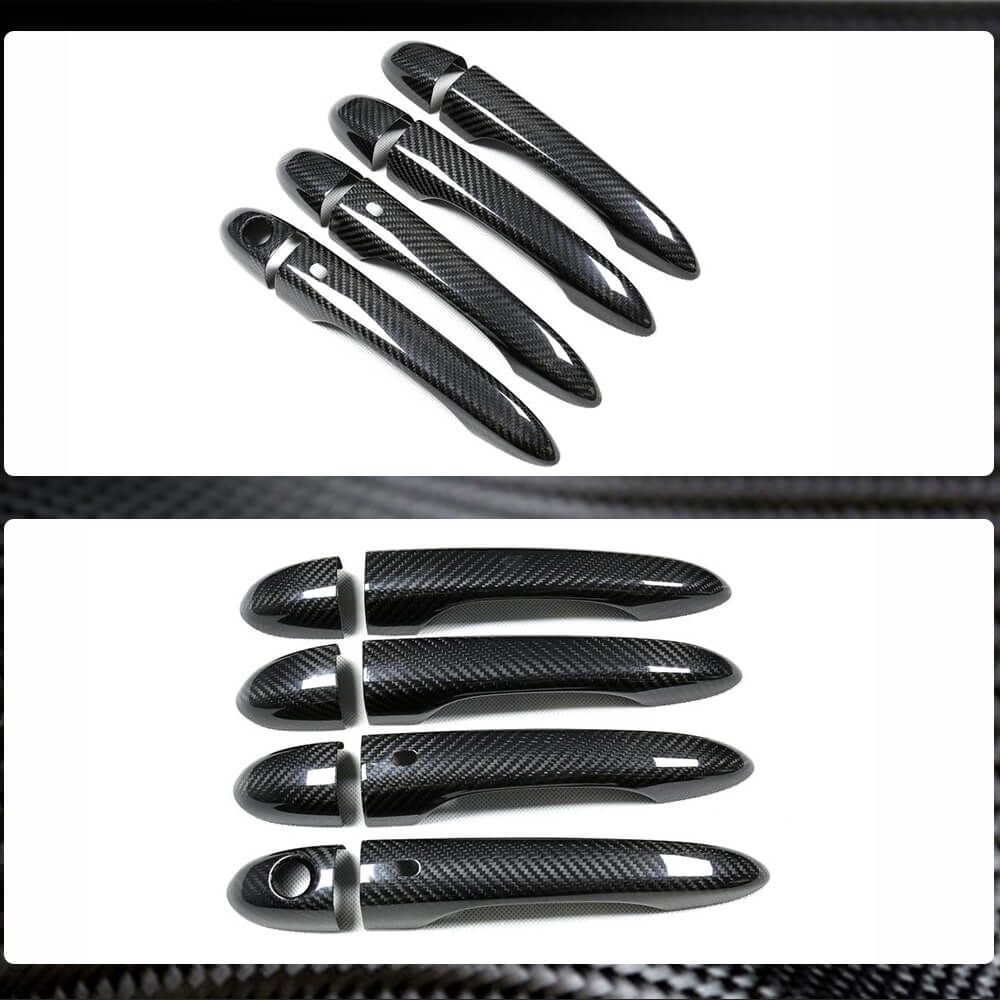Maserati Levante 2016-2020 Door Handle Covers Dry Carbon Fiber-Ahacarbon