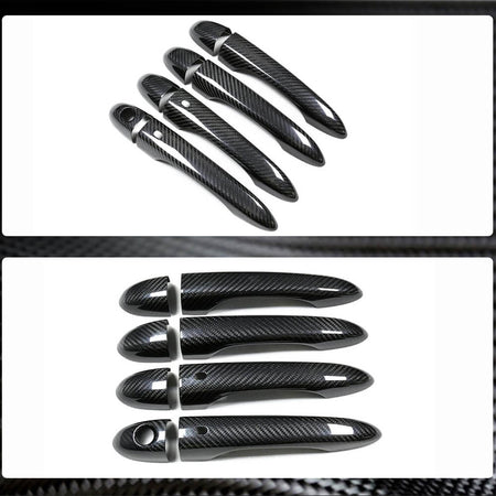 Maserati Levante 2016-2020 Door Handle Covers Dry Carbon Fiber-Ahacarbon