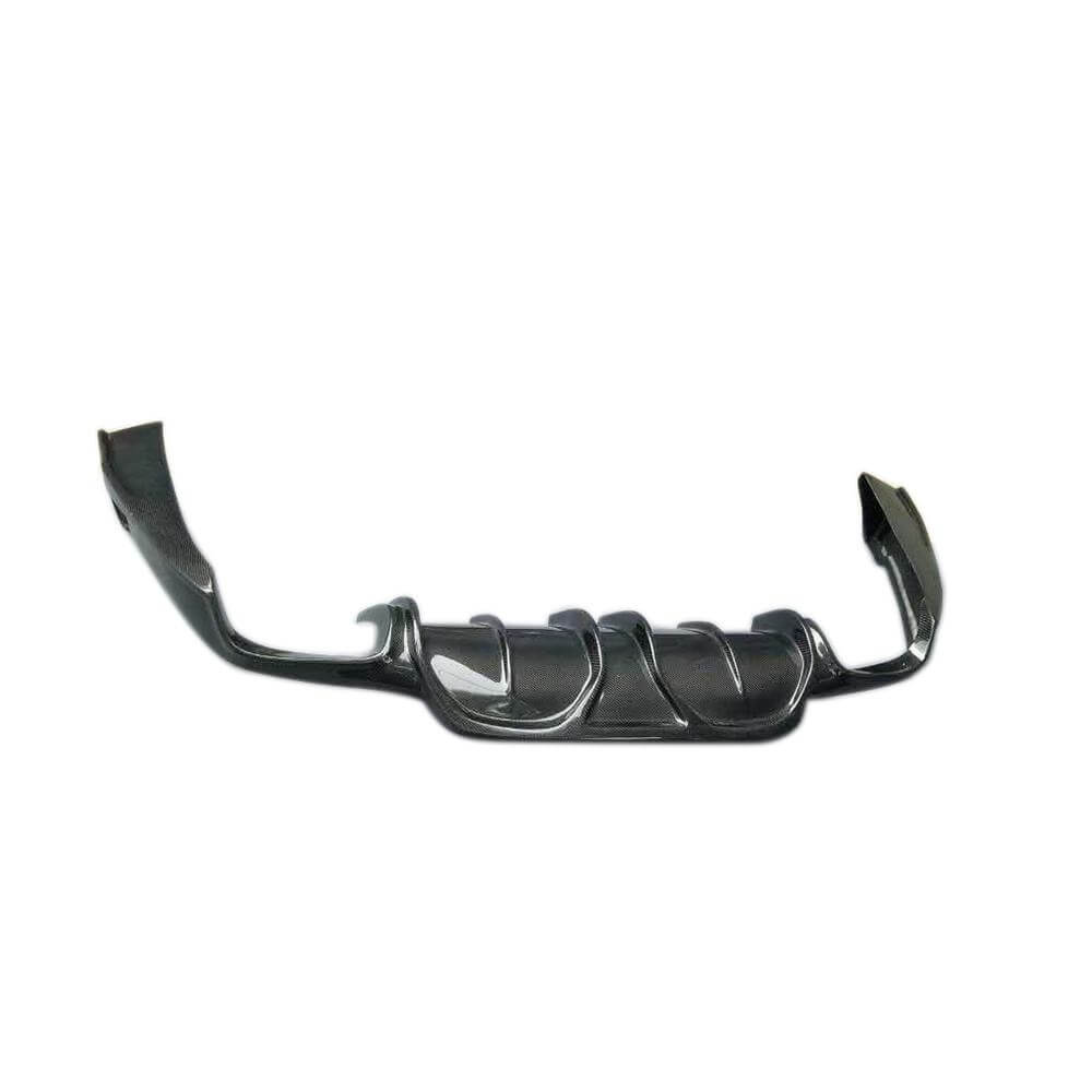 Maserati Quattroporte QP S Q4 Sedan 2017-2019 Rear Bumper Diffuser Carbon Fiber-Ahacarbon