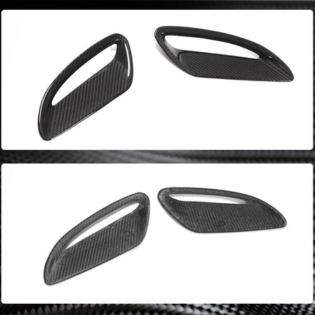 Jaguar F-TYPE 2020UP Hood Air Fender Vent Dry Carbon Fiber-Ahacarbon