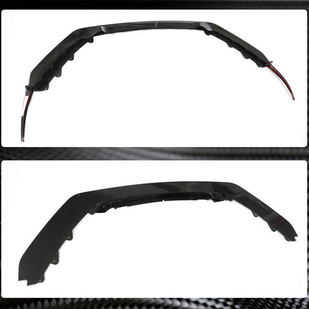 Jaguar F-TYPE Base 2017-2019 Front Bumper Lip Carbon Fiber-Ahacarbon