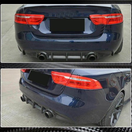 Jaguar XE X760 Sedan 2015-2019 Rear Bumper Diffuser Carbon Fiber-Ahacarbon
