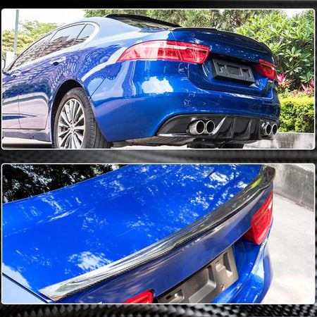 Jaguar XE X760 2015-2019 Rear Trunk Spoiler Carbon Fiber-Ahacarbon