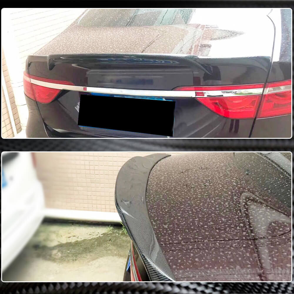 Jaguar XF X260 Sedan 2016-2020 Rear Trunk Spoiler Carbon Fiber-Ahacarbon