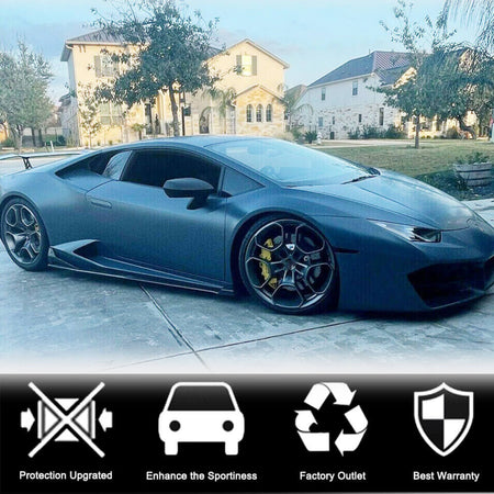 Lamborghini Huracan LP580-2 LP610-4 LP580-2 2014-2018 Side Skirts Carbon Fiber-Ahacarbon