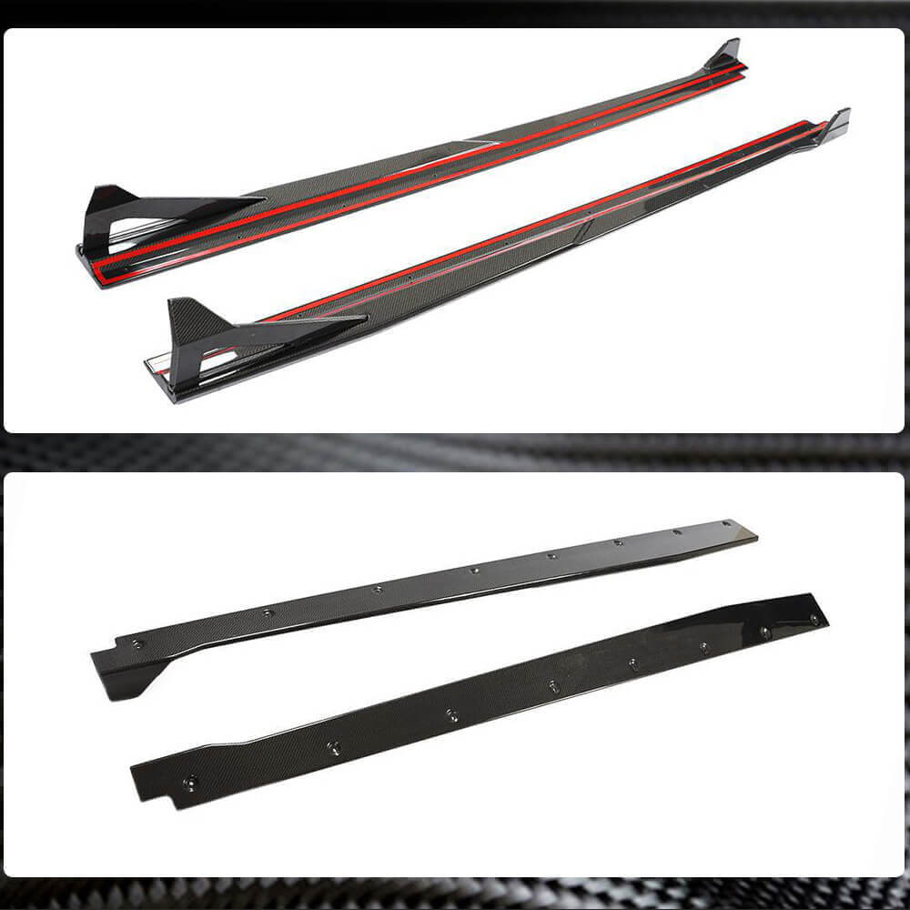 Lamborghini Huracan LP580-2 LP610-4 LP580-2 2014-2018 Side Skirts Carbon Fiber-Ahacarbon