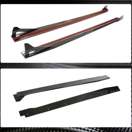 Lamborghini Huracan LP580-2 LP610-4 LP580-2 2014-2018 Side Skirts Carbon Fiber-Ahacarbon