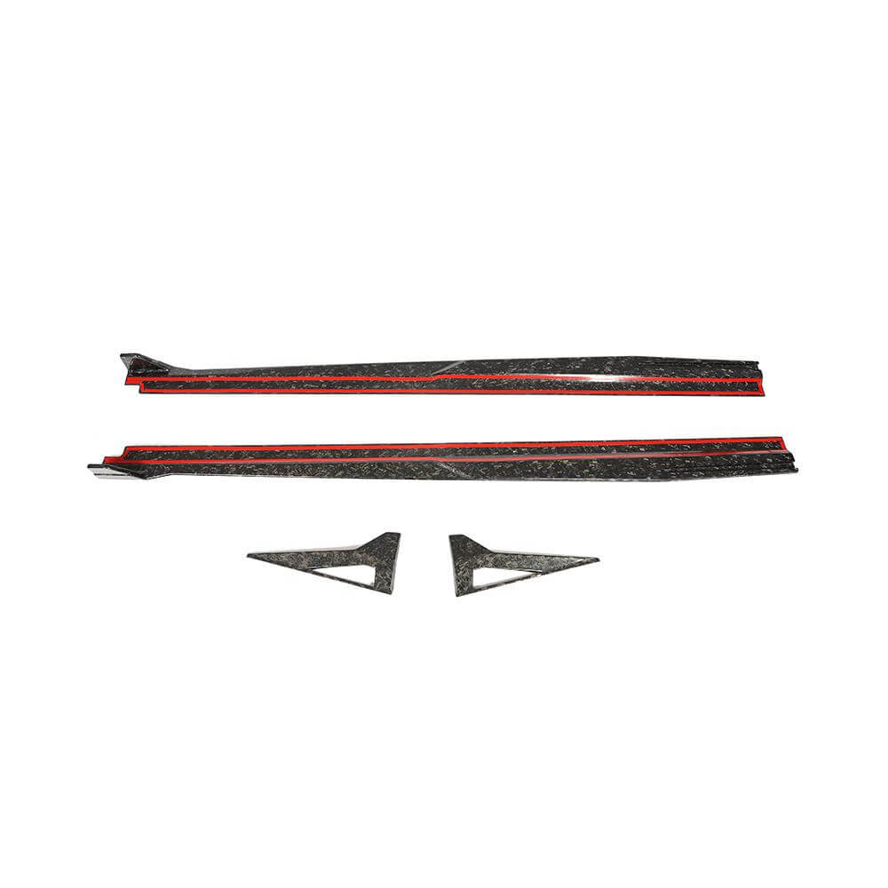 Lamborghini Huracan LP580-2 LP610-4 LP580-2 2014-2018 Side Skirts Carbon Fiber-Ahacarbon