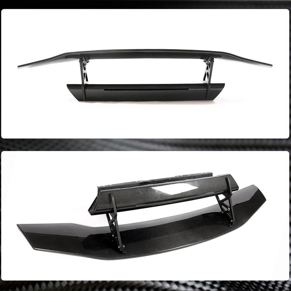Lamborghini Huracan LP580 LP610 2014-2018 Rear Trunk Spoiler Dry Carbon Fiber-Ahacarbon