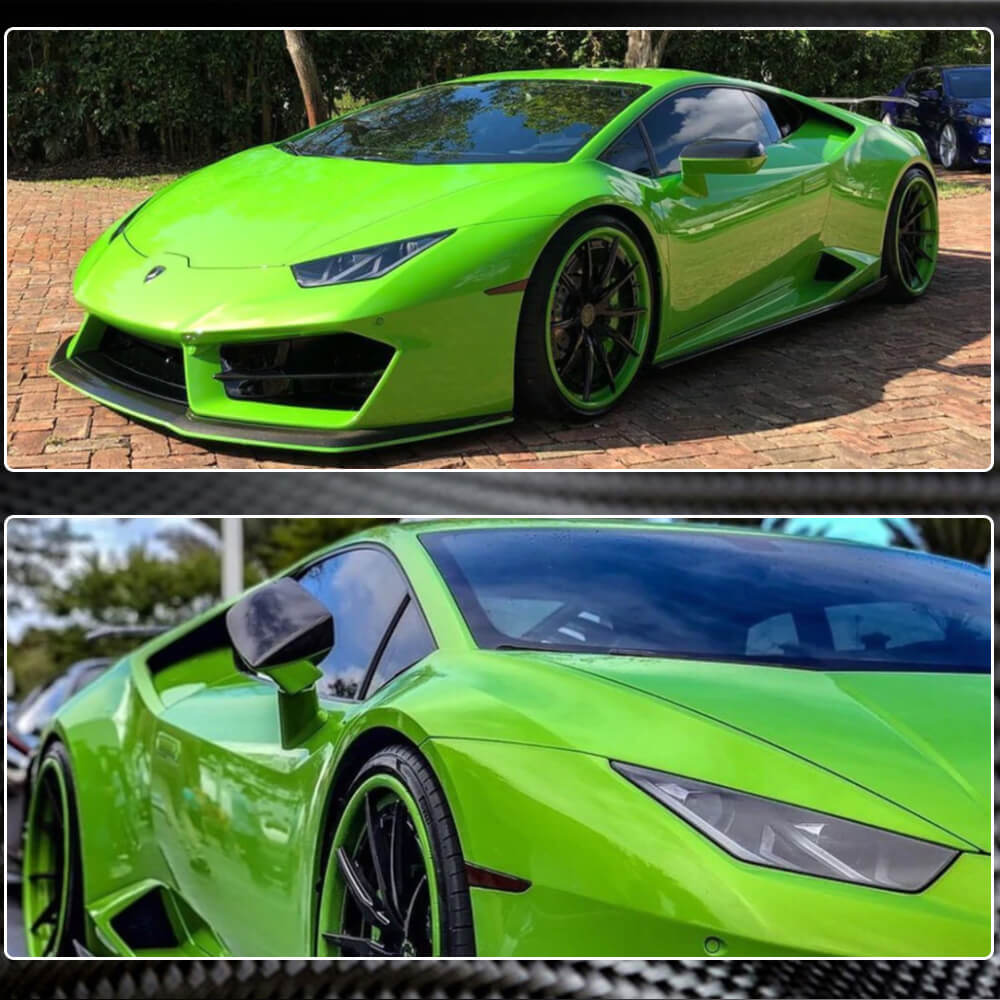 Lamborghini Huracan LP610 LP580 2014-2019 Mirror Covers Carbon Fiber-Ahacarbon