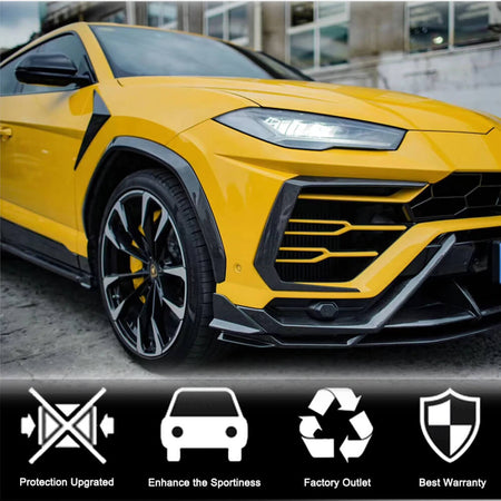 Lamborghini Urus 2018-2022 Side Air Fender Vents Dry Carbon Fiber-Ahacarbon