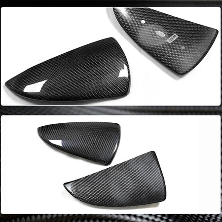 Lexus IS300 IS350 IS550 2021UP Add-on Mirror Covers Dry Carbon Fiber-Ahacarbon