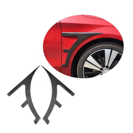 Mercedes Benz W117 C117 Sedan 2013-2018 Front Fender Vents Carbon Fiber-Ahacarbon