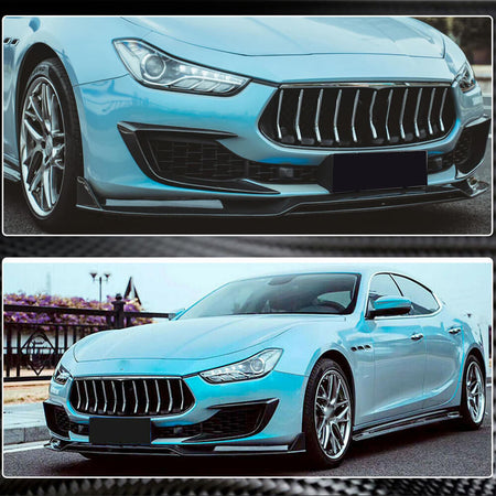 Maserati Ghibli Base Sedan 2018-2020 Front Bumper Vents Carbon Fiber-Ahacarbon