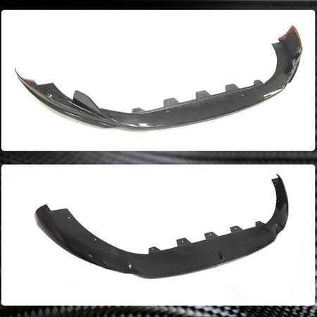 Maserati Ghibli S Q4 M157 Pre-facelift 2014-2017 Front Bumper Lip Carbon Fiber-Ahacarbon