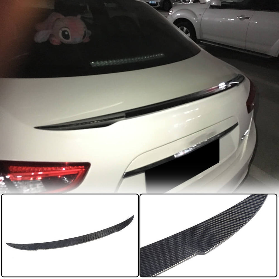 Maserati Ghibli S Q4 2014-2020 Rear Trunk Spoiler Carbon Fiber-Ahacarbon
