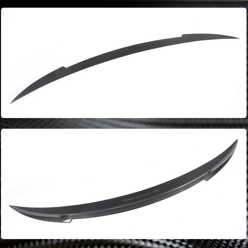 Maserati Ghibli S Q4 2014-2020 Rear Trunk Spoiler Carbon Fiber-Ahacarbon