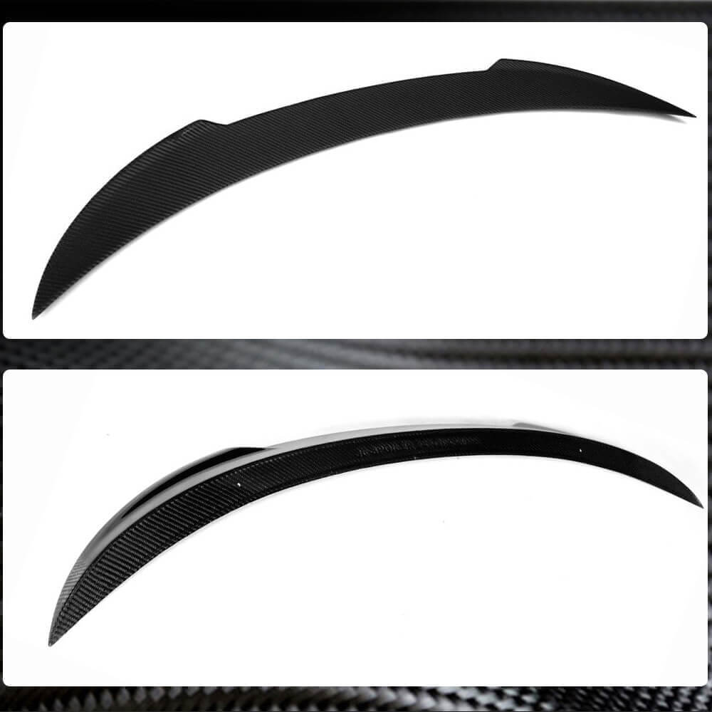Maserati Ghibli S Q4 2014-2023 Rear Trunk Spoiler Carbon Fiber-Ahacarbon