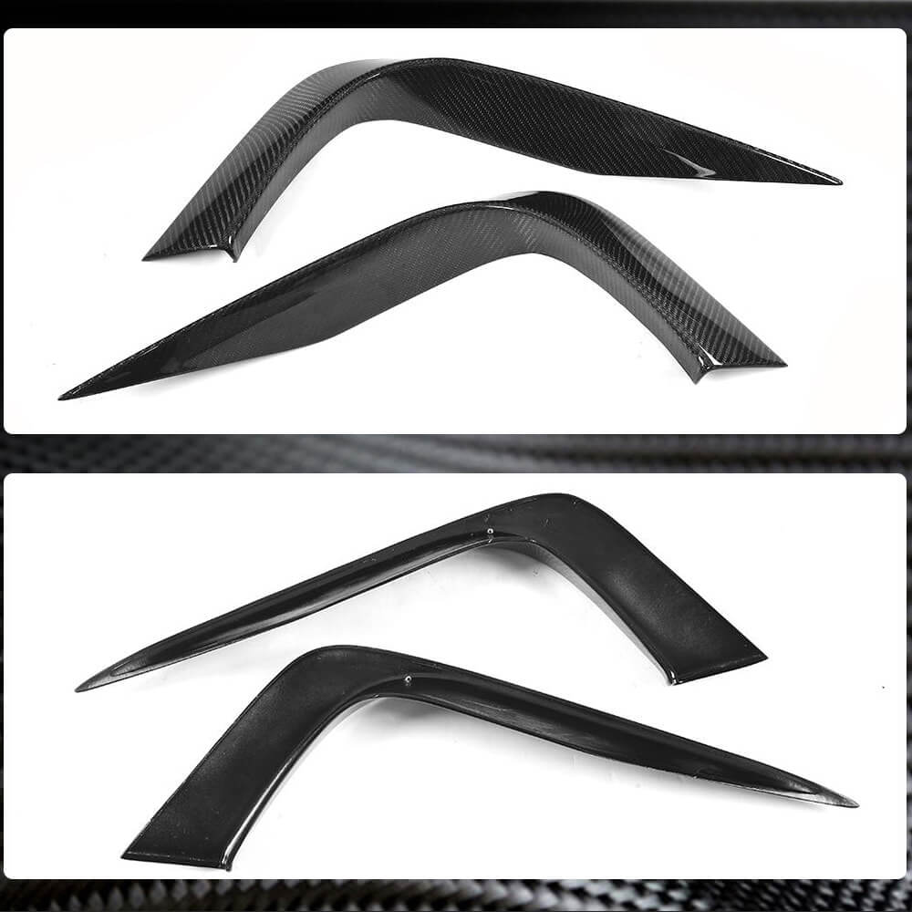 Maserati Ghibli S Q4 M157 Pre-facelift 2014-2017 Front Bumper Vents Carbon Fiber-Ahacarbon