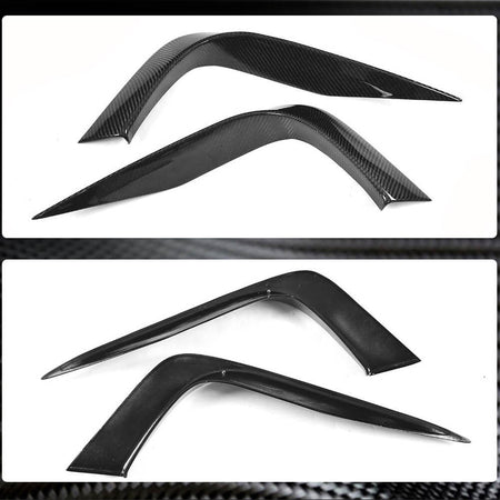 Maserati Ghibli S Q4 M157 Pre-facelift 2014-2017 Front Bumper Vents Carbon Fiber-Ahacarbon