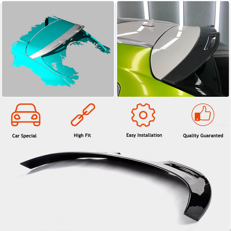 Maserati Levante Base 2016-2019 Rear Roof Spoiler Carbon Fiber-Ahacarbon