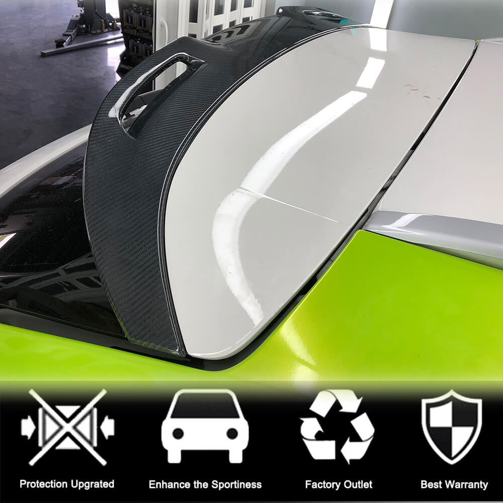 Maserati Levante Base 2016-2019 Rear Roof Spoiler Carbon Fiber-Ahacarbon