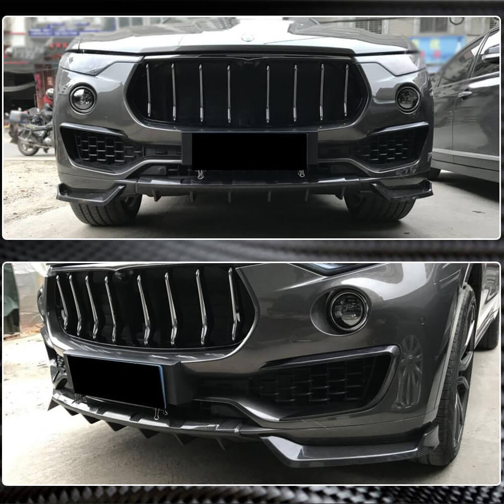 Maserati Levante 2016-2020 Front Bumper Vents Carbon Fiber-Ahacarbon