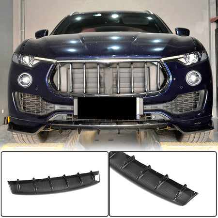 Maserati Levante 2016-2020 Front Bumper Lip Carbon Fiber-Ahacarbon