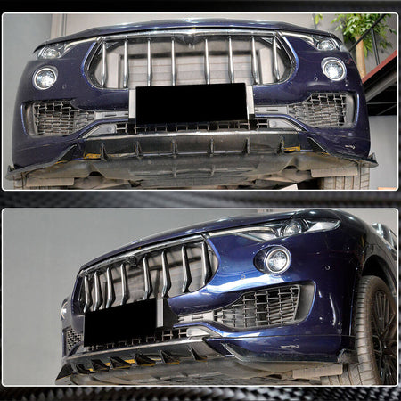 Maserati Levante 2016-2020 Front Bumper Lip Carbon Fiber-Ahacarbon