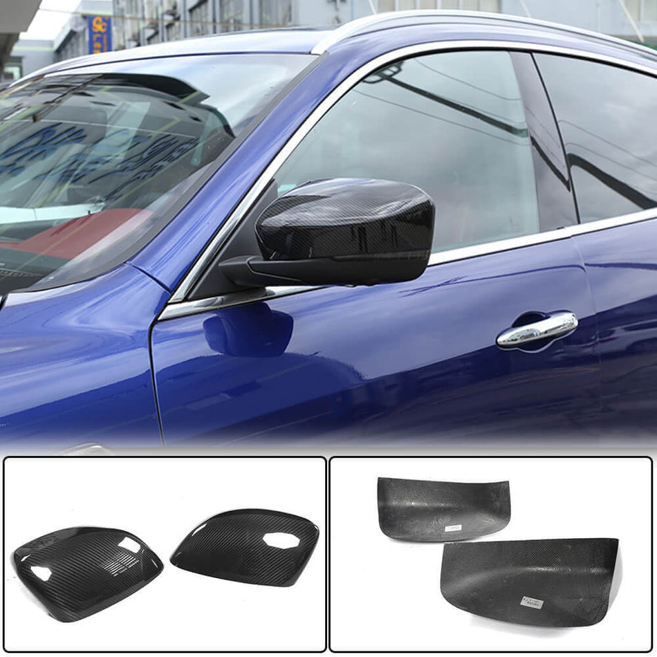 Maserati Levante 2016-2021 Mirror Covers Carbon Fiber-Ahacarbon