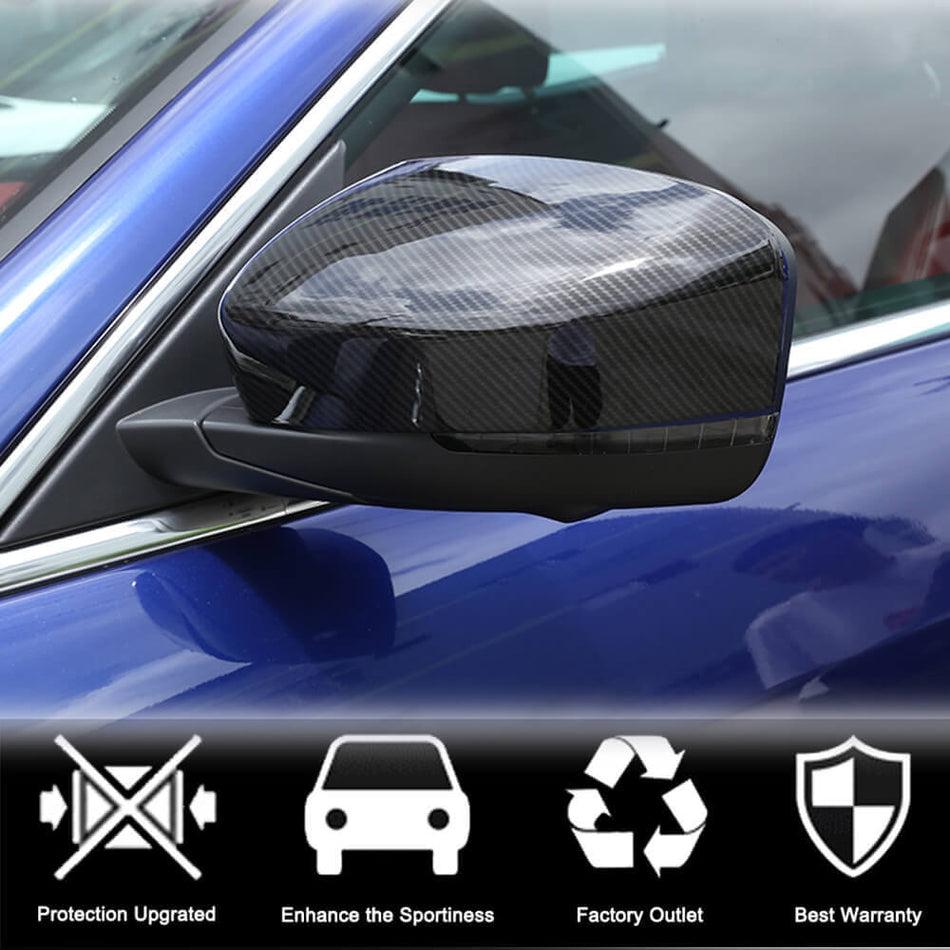 Maserati Levante 2016-2021 Mirror Covers Carbon Fiber-Ahacarbon