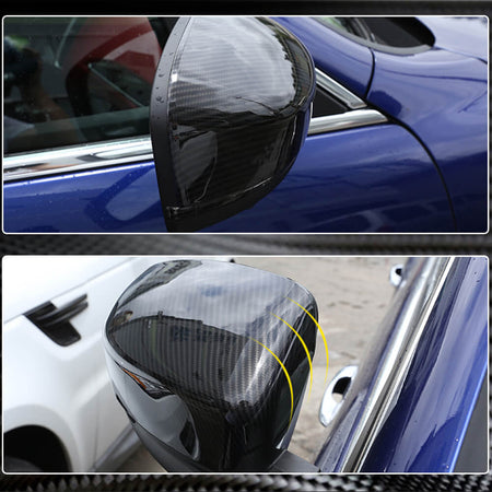 Maserati Levante 2016-2021 Mirror Covers Carbon Fiber-Ahacarbon