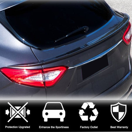 Maserati Levante M161 Sport Utility 2016-2022 Rear Middle Spoiler Carbon Fiber-Ahacarbon