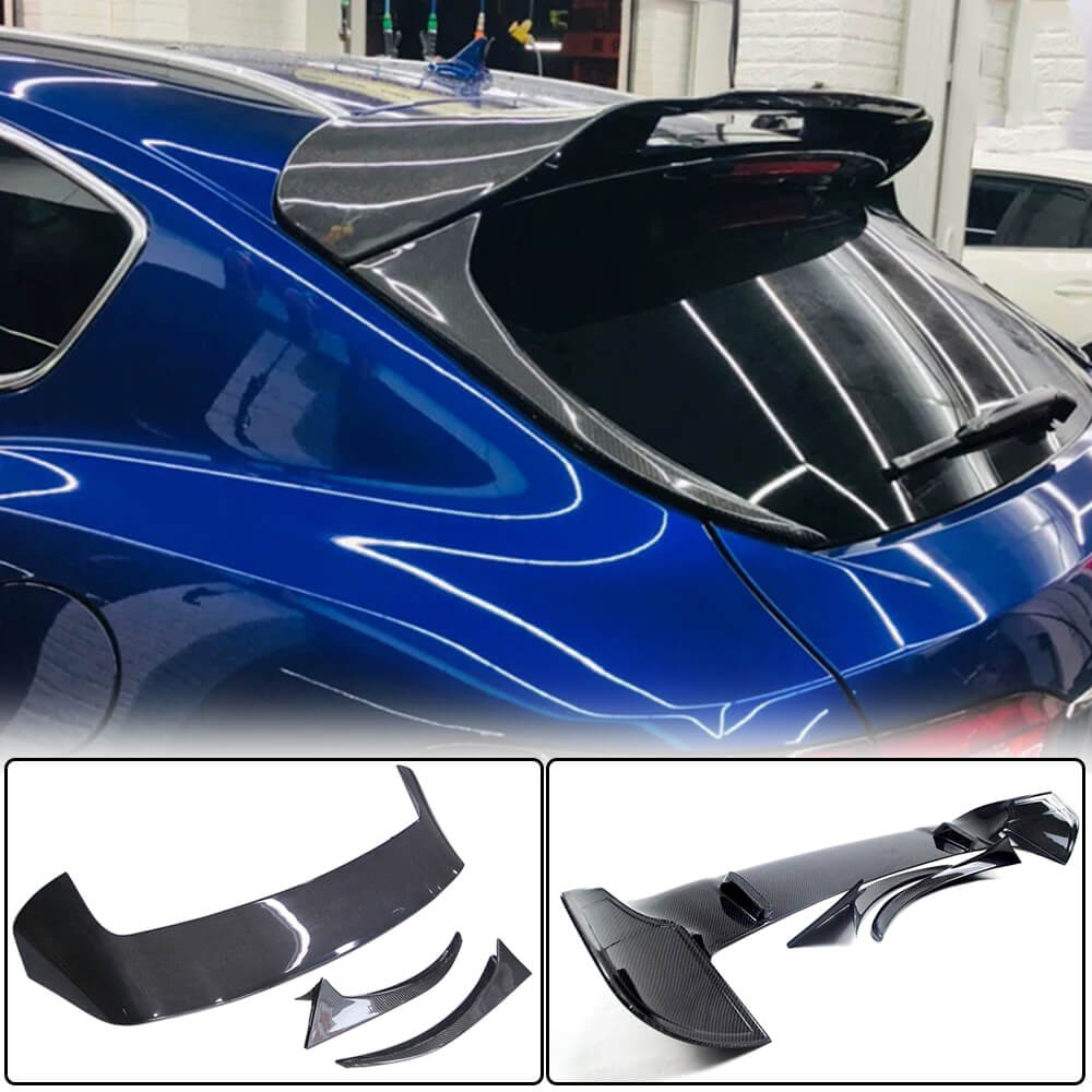 Maserati Levante ase Sport Utility 4-Door 2016-2019 Rear Roof Spoiler Carbon Fiber-Ahacarbon