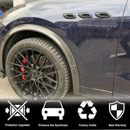 Maserati Levante 2016-2020 Side Air Vent Trims Carbon Fiber-Ahacarbon