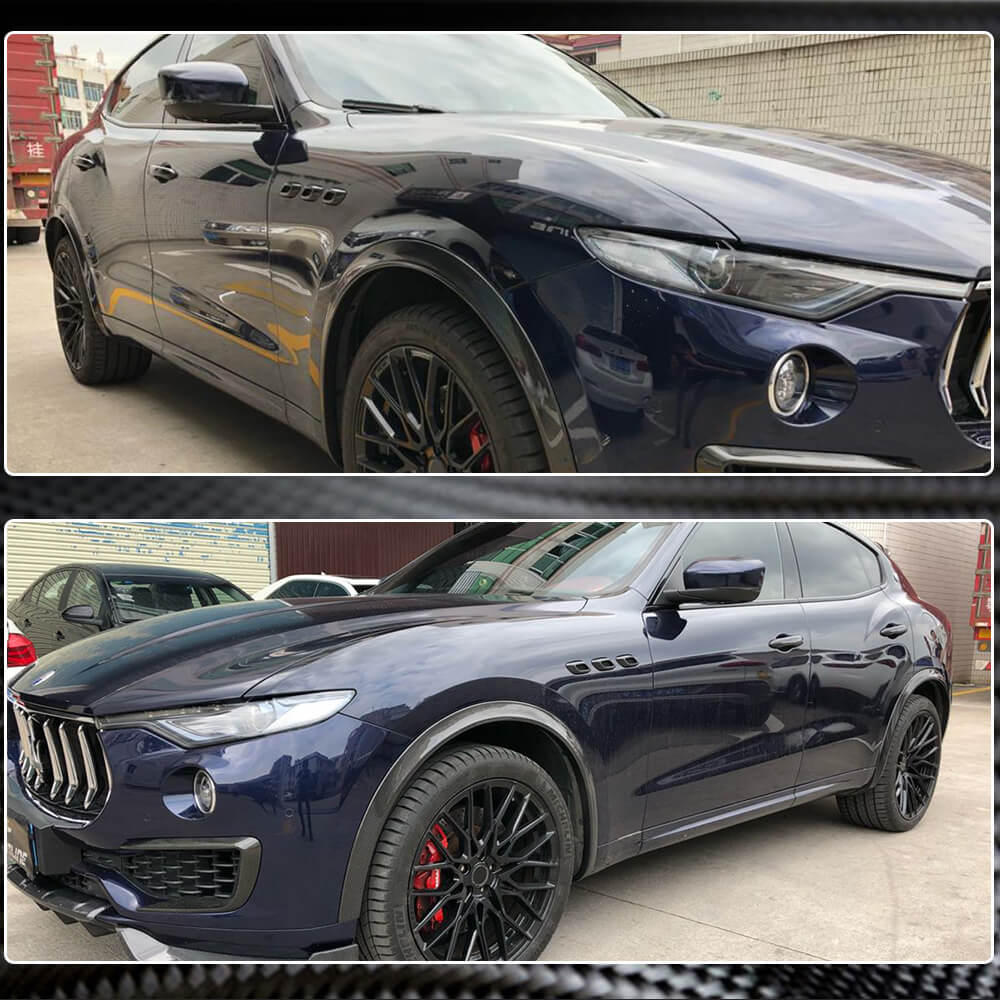 Maserati Levante 2016-2020 Side Air Vent Trims Carbon Fiber-Ahacarbon