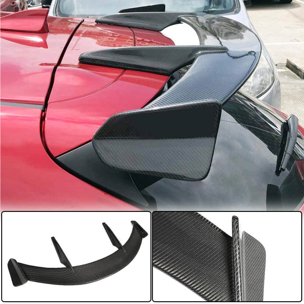 Mazda 3 Axela Hatchback 4-Door 2014-2019 Rear Roof Spoiler Carbon Fiber/FRP-Ahacarbon