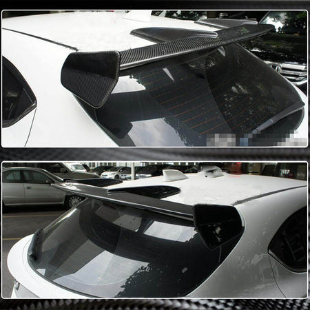 Mazda 3 Axela Hatchback 4-Door 2014-2019 Rear Roof Spoiler Carbon Fiber/FRP-Ahacarbon