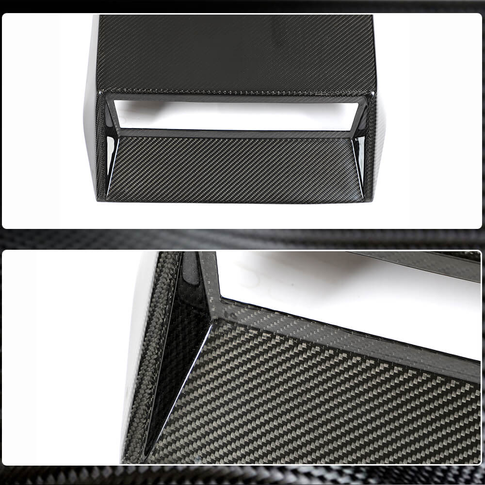 McLaren 540C 570S 570GT Coupe 2015-2019 Rear Boot Roof Scoop Air Vent Dry Carbon Fiber-Ahacarbon