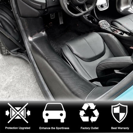 McLaren 540C 570S 570GT 2015-2021 Threshold Panels Door Sills Dry Carbon Fiber-Ahacarbon